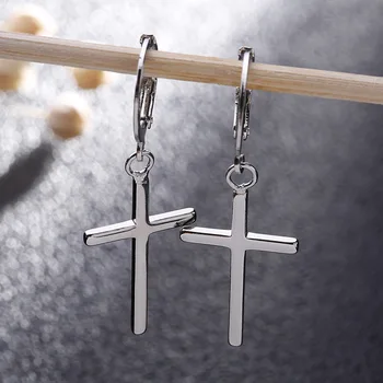 Dissipate vein Centimeter Pentru S925 Argint Moda Cercei Pandantiv Cruce Cartilajului Picătură Legăna Cercei  Bijuterii pentru Femei Rece Fata Prietenie Cadouri | Cercei \  www.miumiuromania.ro